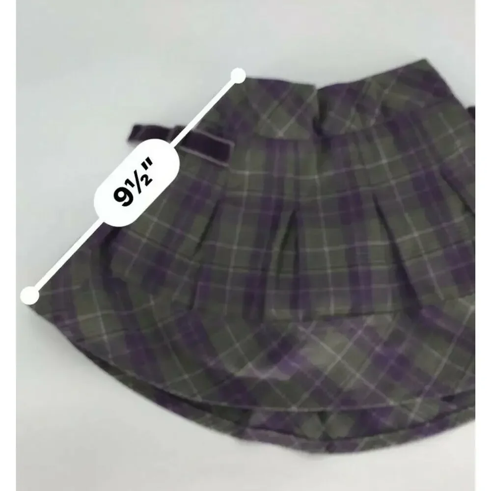 Cherokee girl’s plaid